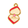 Charm Corazón Anillo