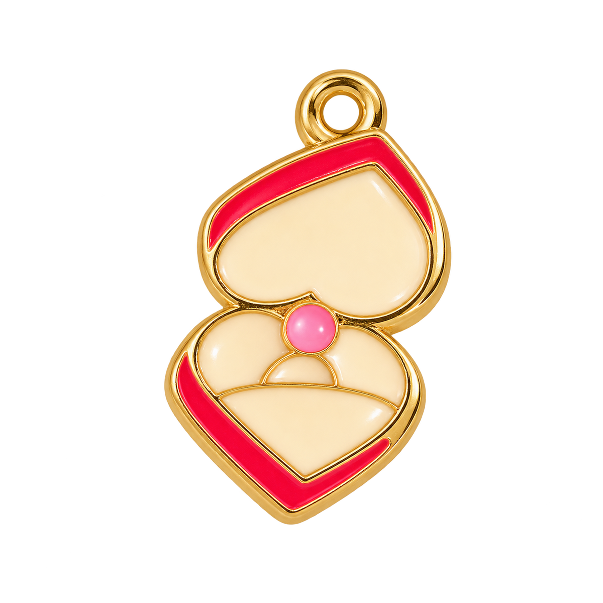 Charm Corazón Anillo