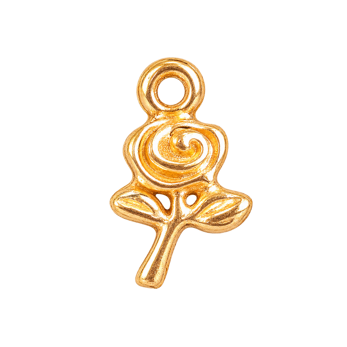 Charm Rosa Dorada