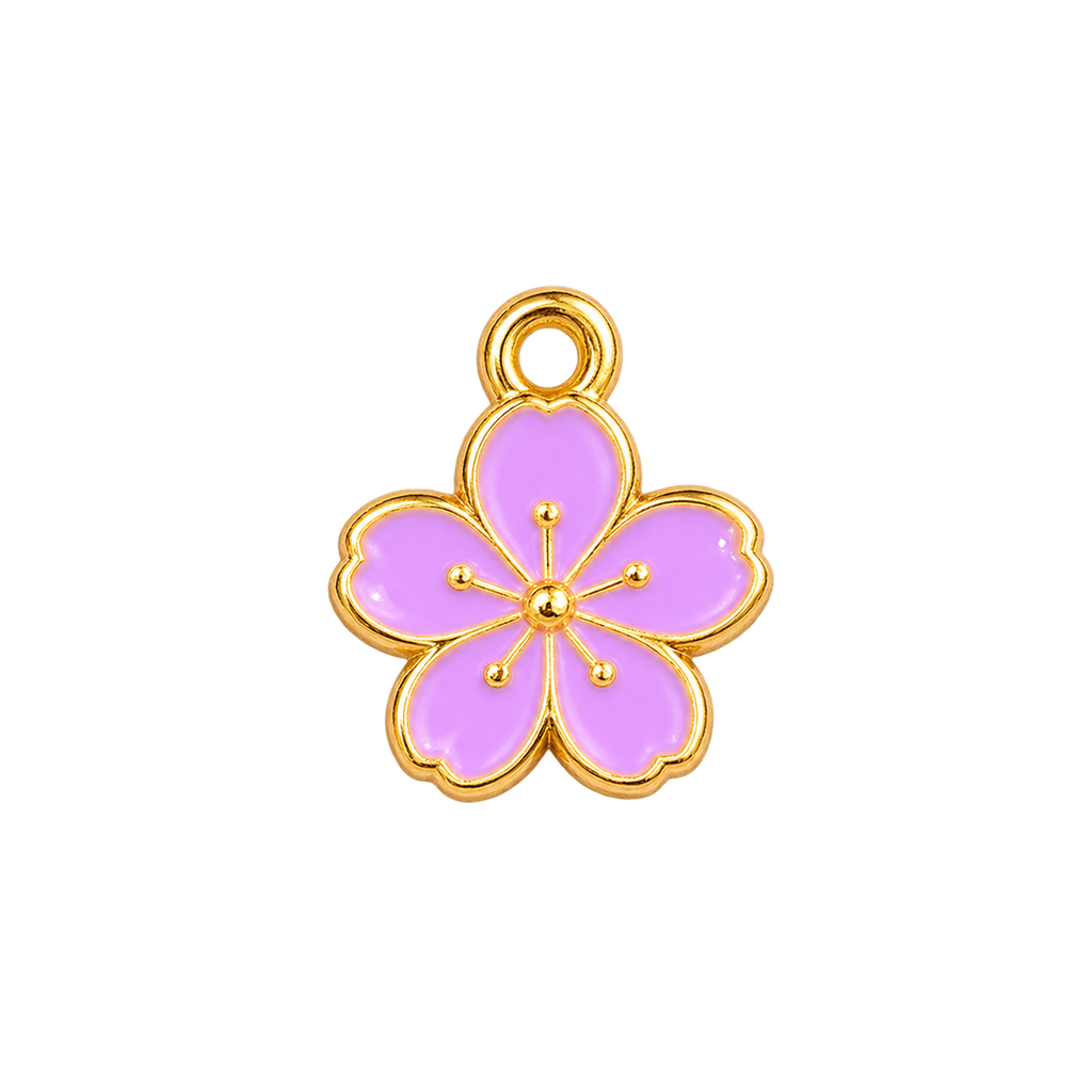 Charm Flor Lila