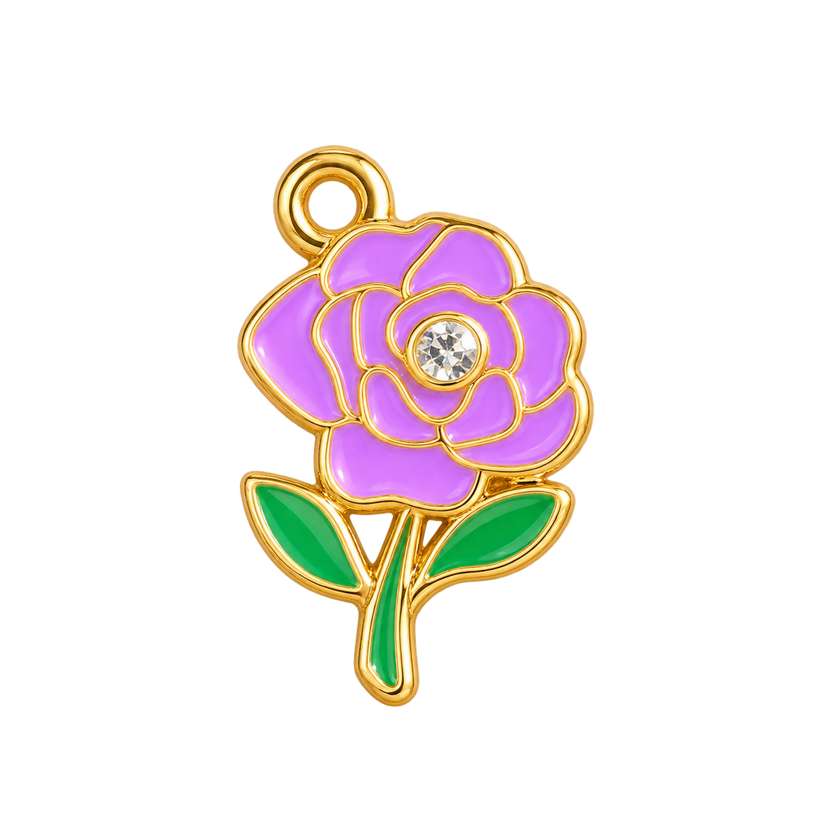 Charm Flor Lila
