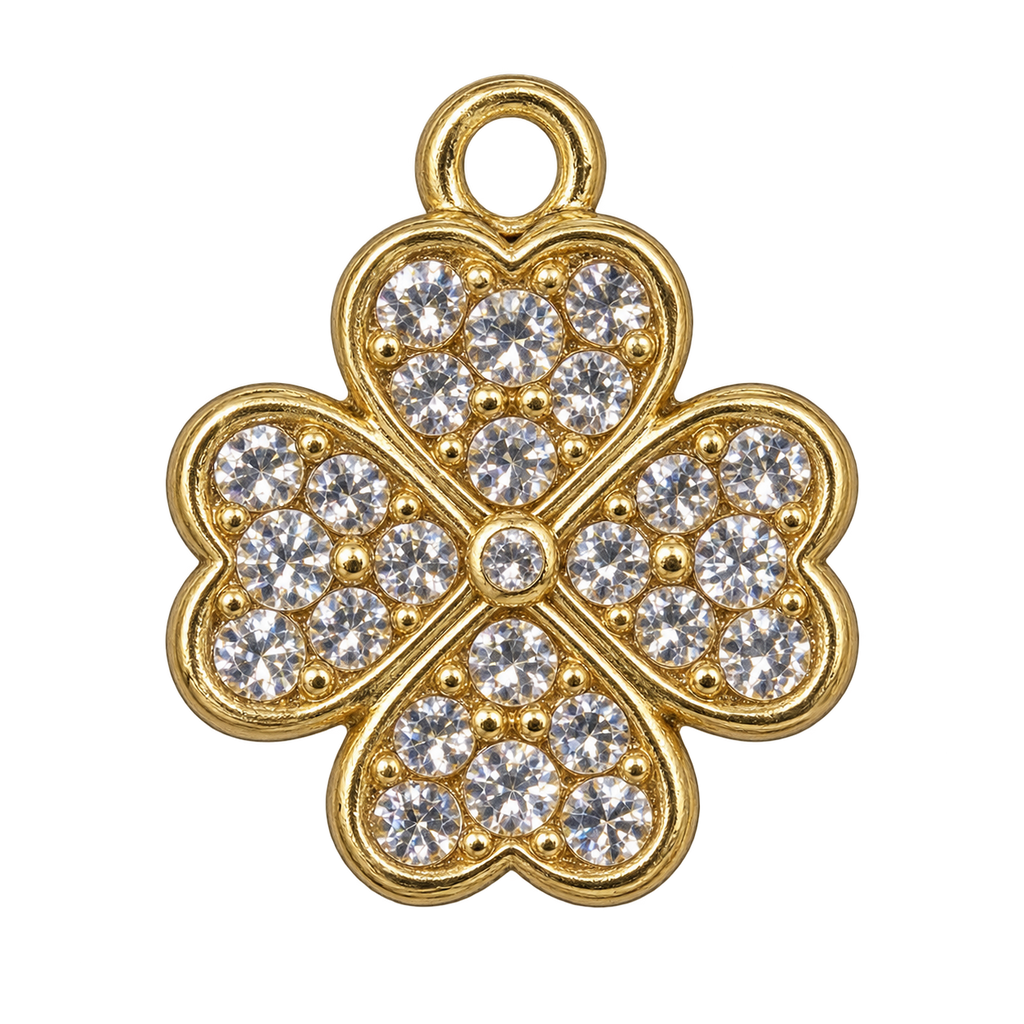 Charm Trébol de Perlas