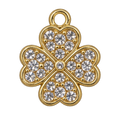 Charm Trébol de Perlas
