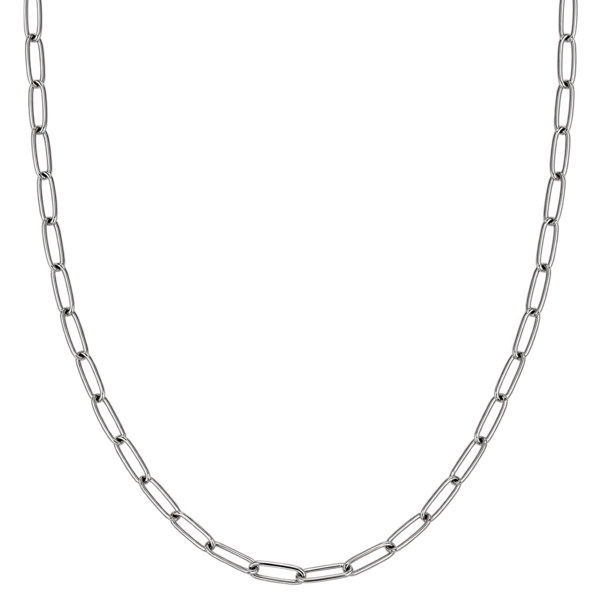 Collar Esclavones Plateado