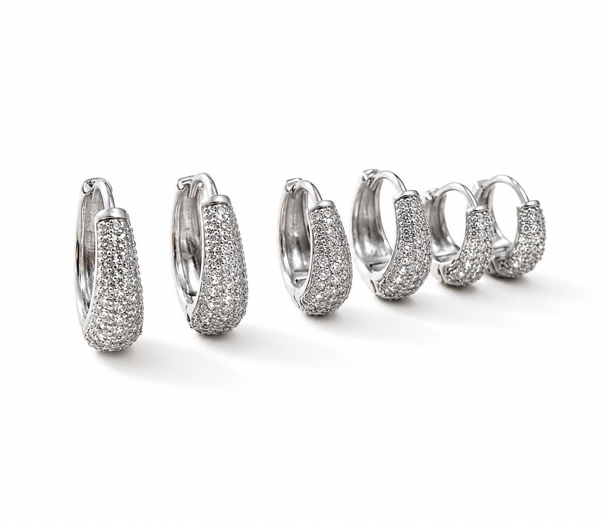 Set argollas sparkling