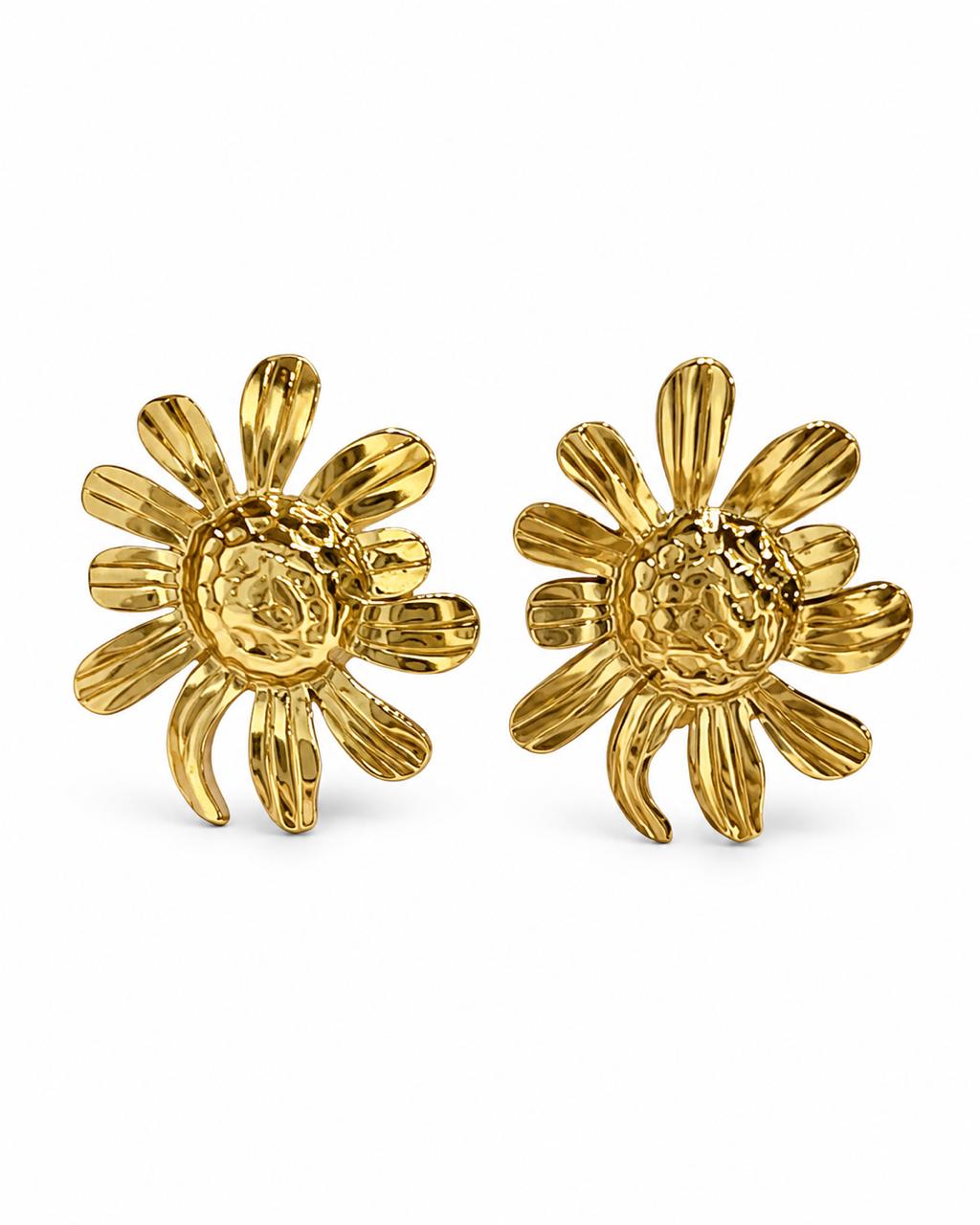 Aretes Girasol
