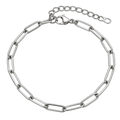 Pulsera Esclavones Plateada