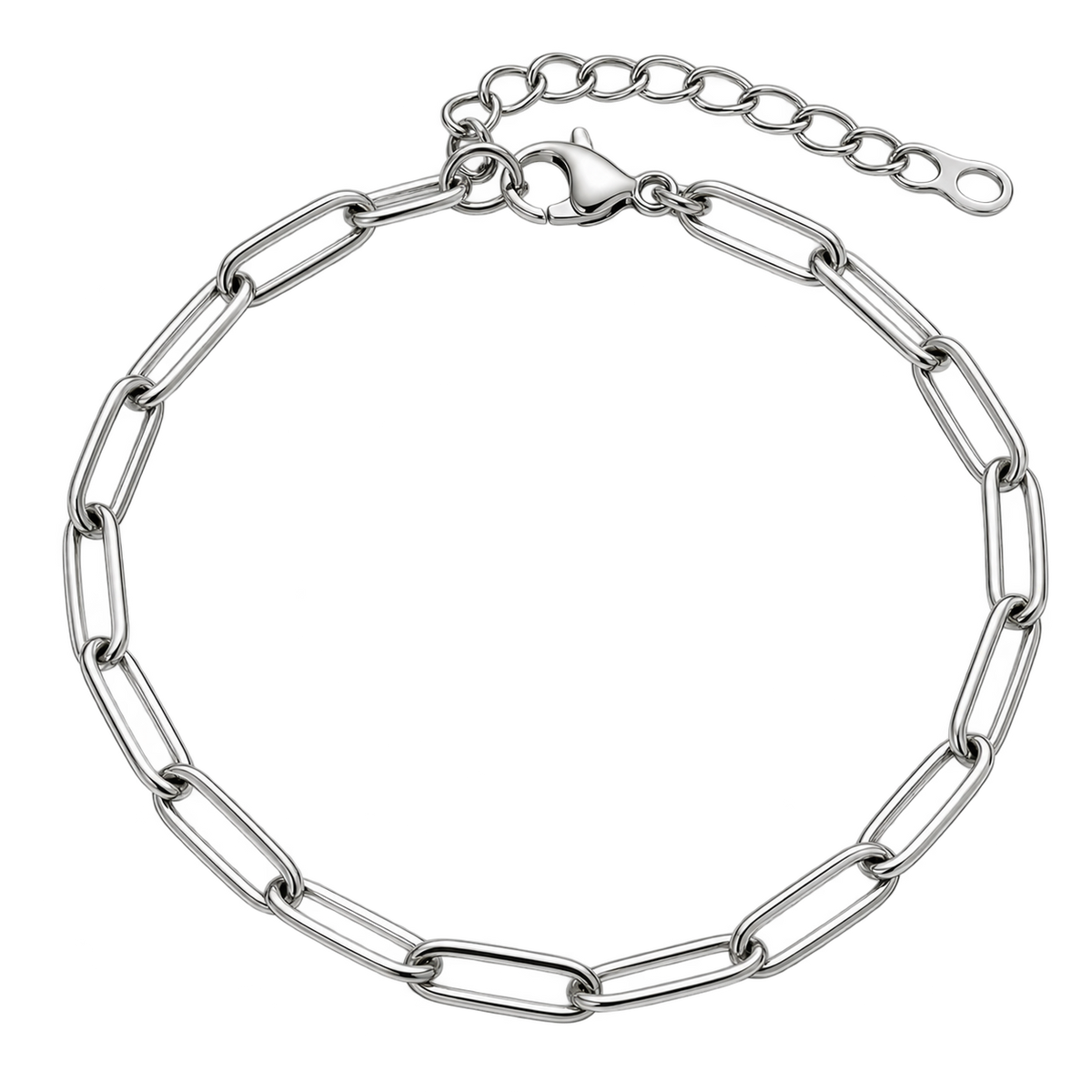 Pulsera Esclavones Plateada