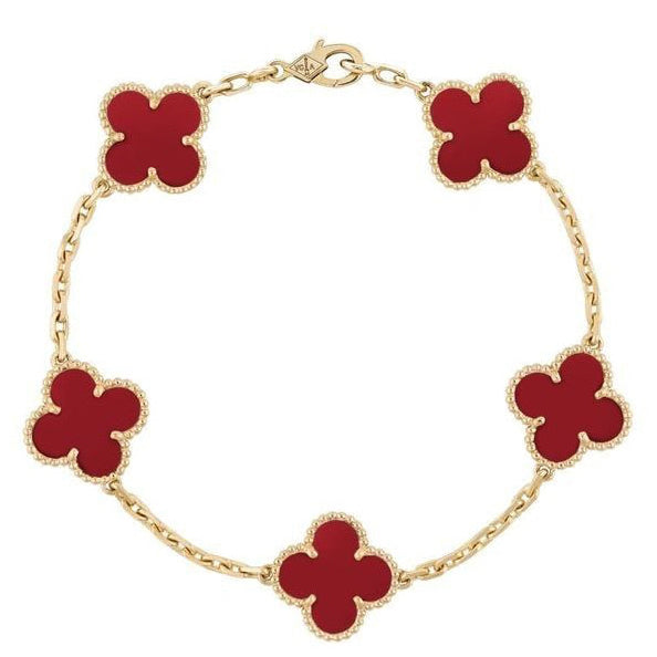 Pulsera Van cleef Rojo