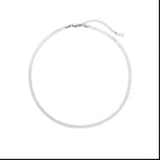 Collar Sneak Plateado
