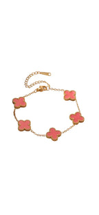 Pulsera Van Cleef Rosa